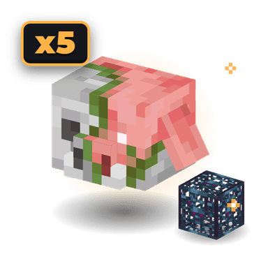 Zombi Pigman Spawner x5